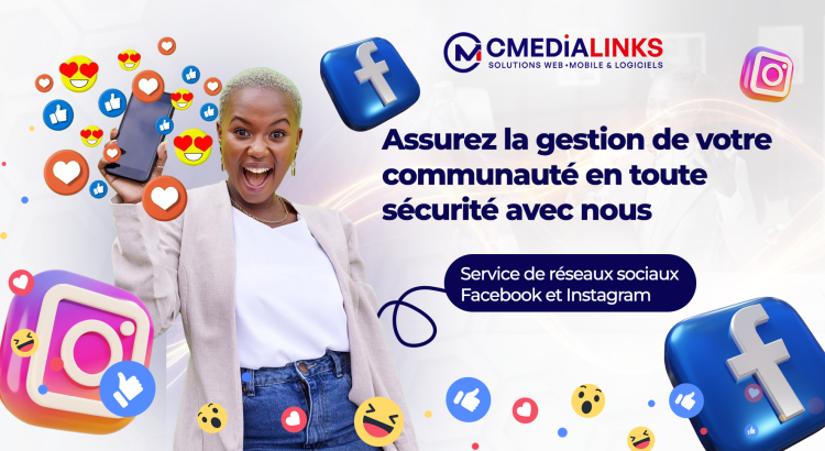 service des réseaux sociaux ( facebook & Instagram)